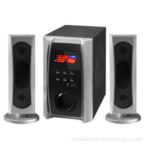 Multimedia Computer Speakers, 45 + 15W x 2 Power, 50Hz-18kHz Frequency